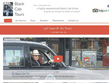 Tablet Screenshot of blackcabtourslondon.com